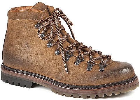 DIRNDL & BUA Trachtenschnürschuhe  hellbraun   44 Herren