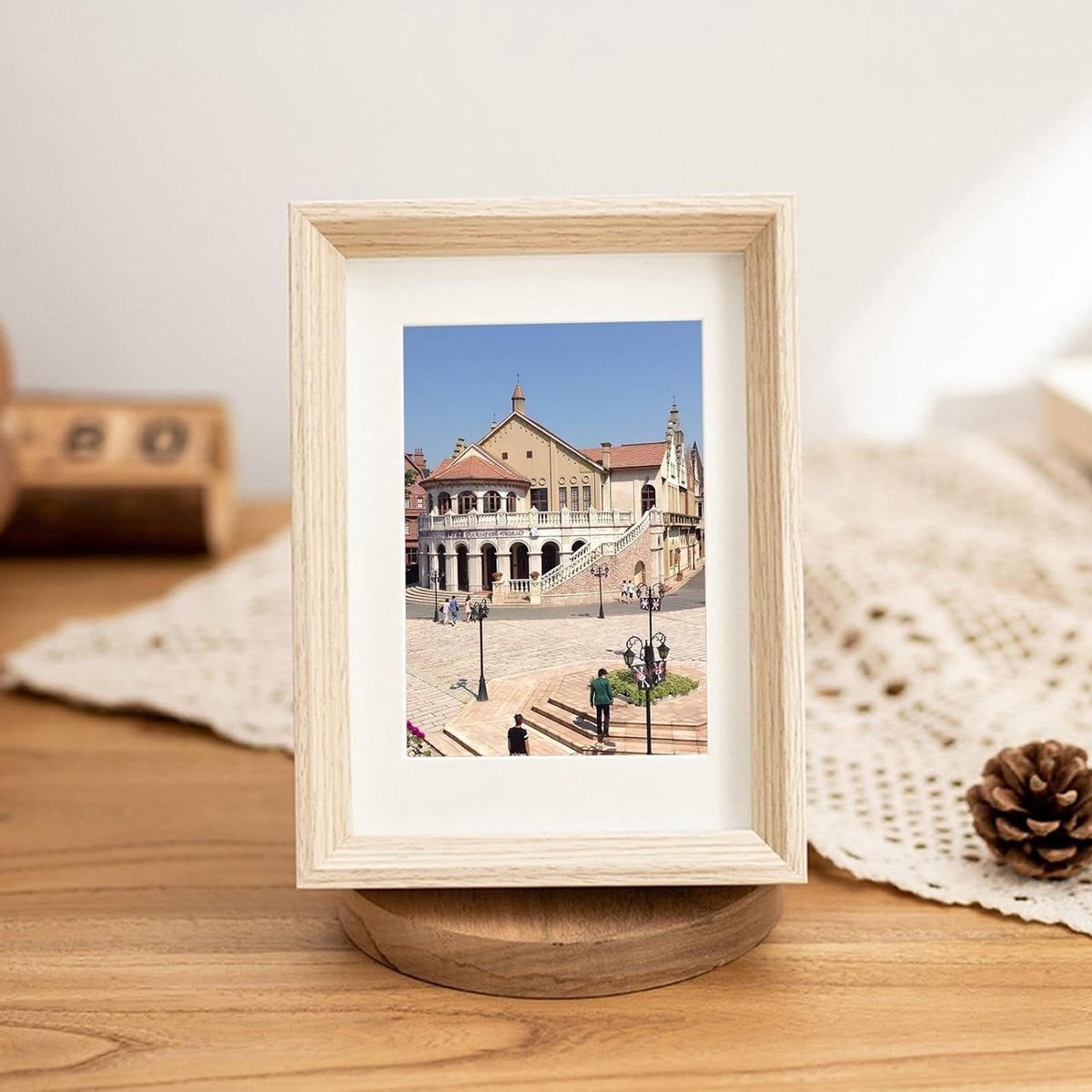 Fotolijst Eiken - Certificaat Frame - Houtkleur - 15 x 20 cm