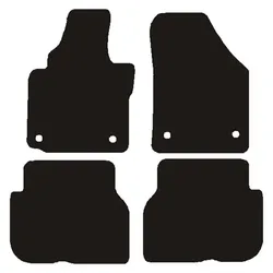 Avant, Autoteppich, Måtter VW Touran 2003-2007 Oval lås