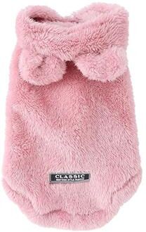 Uplift Essentials Ultra Soft Fleece Cat Sweater & Winter Warming Hoodie pink m