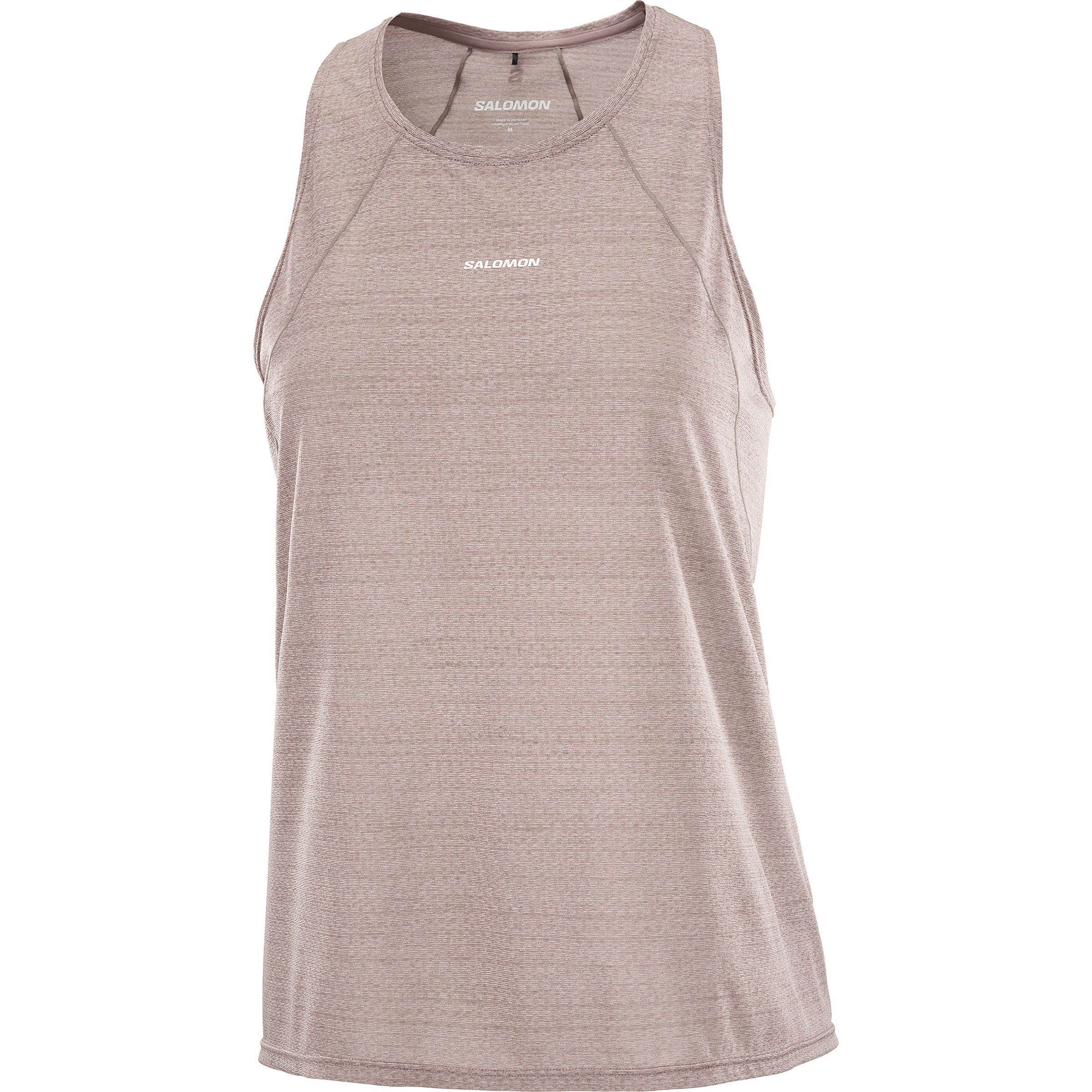 Salomon SHKout Air Top Damen Tanktops beige Größe S Trekking Elastisch