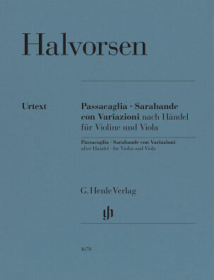 Henle Verlag Halvorsen Passacaglia