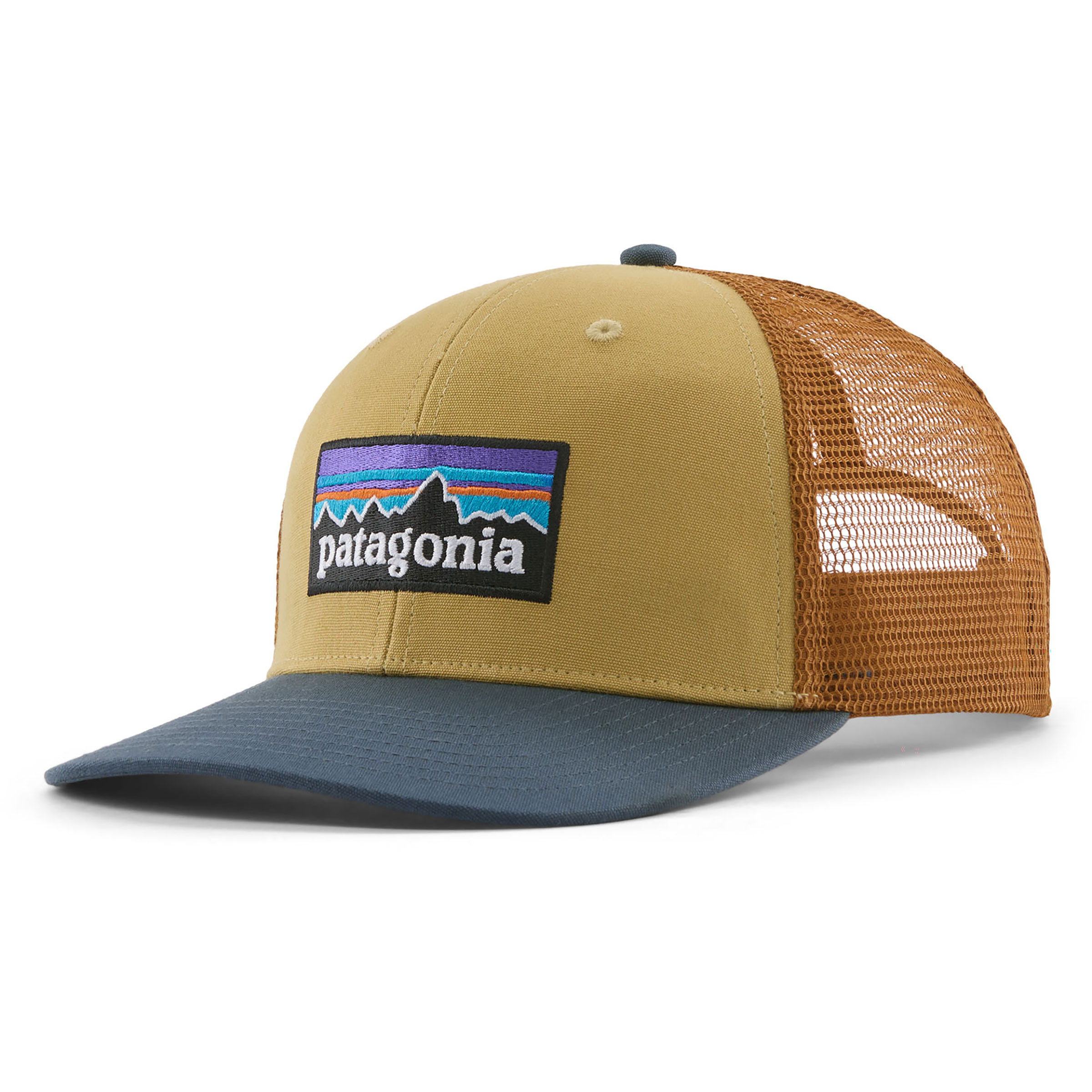 Patagonia P-6 Logo Trucker Cap Basecaps braun Lifestyle Hautfreundlich