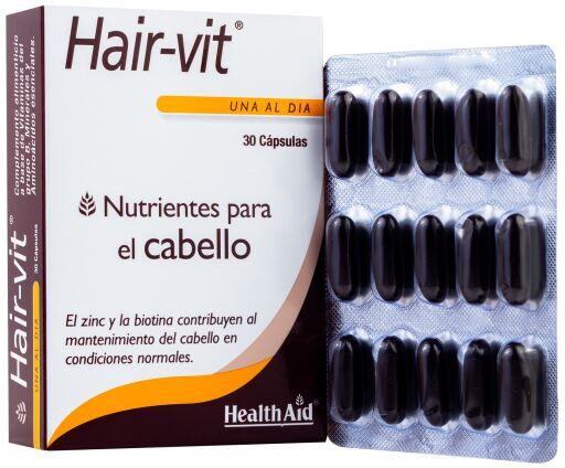 HealthAid Hair-Vit Healthy and Healthy 30 Tablets