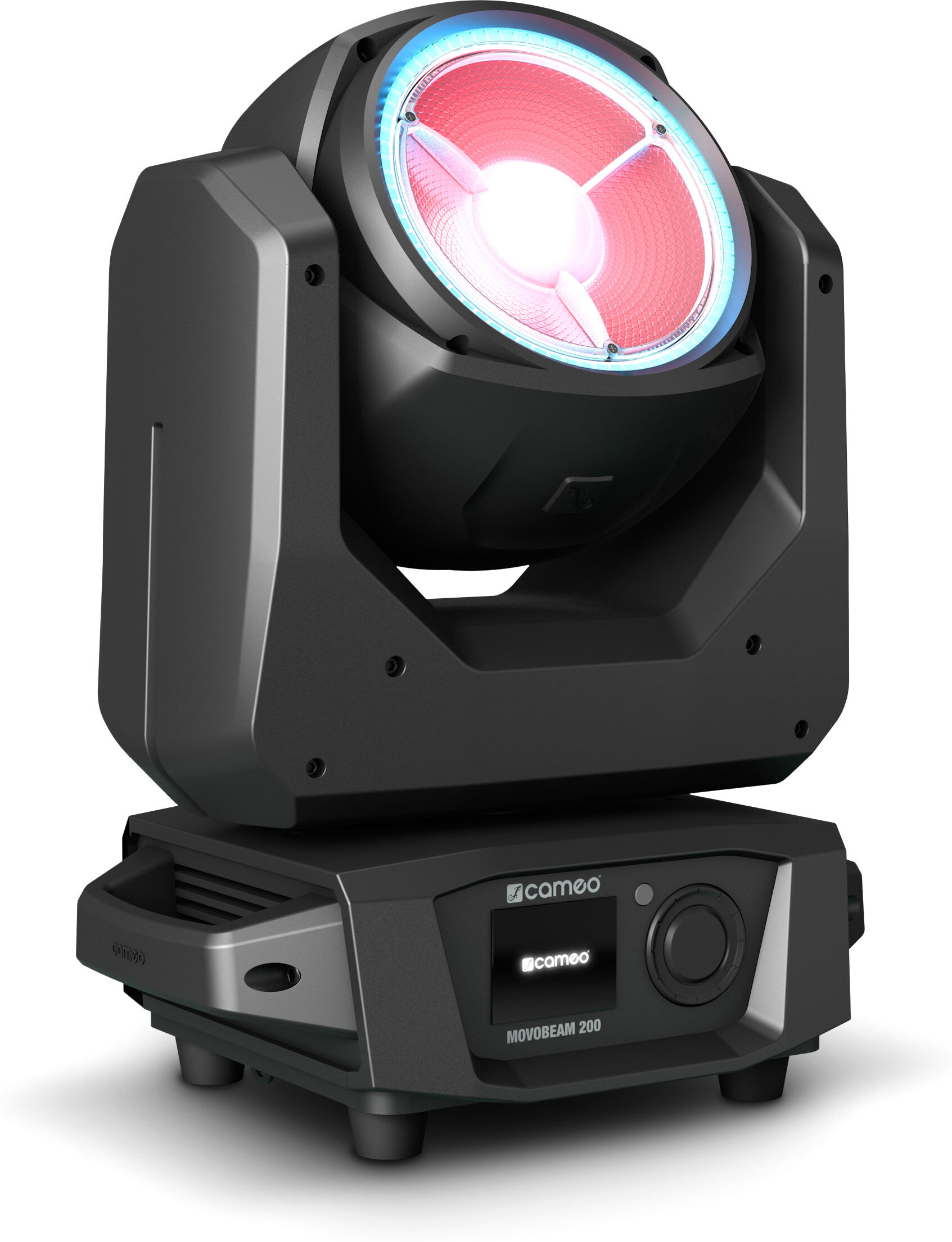 Cameo Movo Beam 200 - Beam Moving Head Mit Led-Ring Und Endlos-Drehung