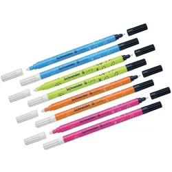Schneider, Korrekturmittel, Tintenlöscher mit Fineliner (50 Stück)