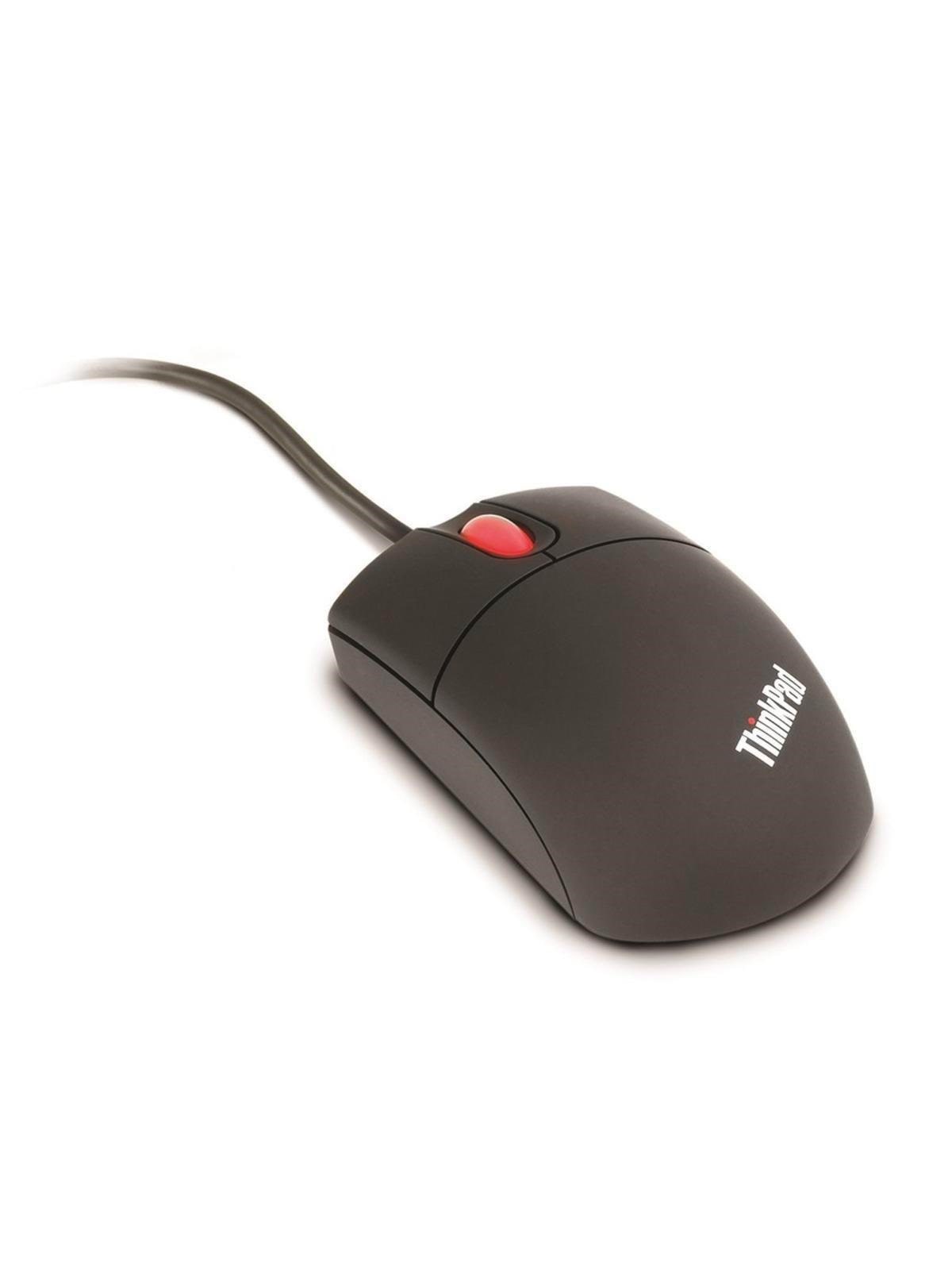 Lenovo 3Btn USB PS2 Optical Lenkrad - Maus (Schwarz)