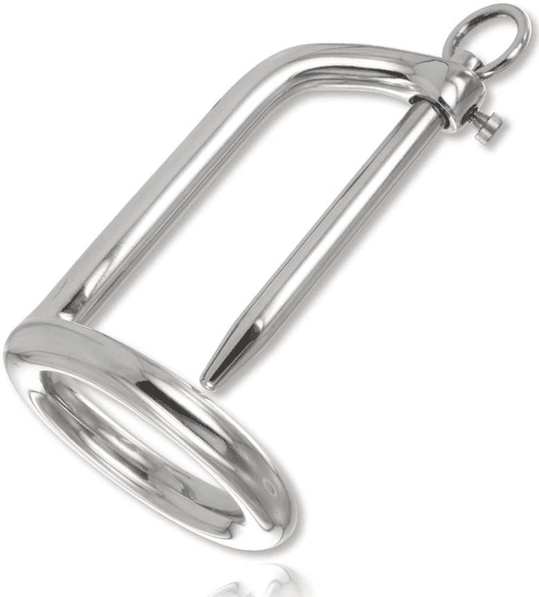 METAL HARD anneau de gland avec bouchon