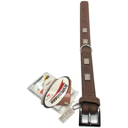 Karlie BUFFALO Spirt Hundehalsband - Braun 30mm 60cm