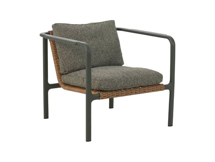 Brafab Fauteuil Motty Nordic green-teddy verde