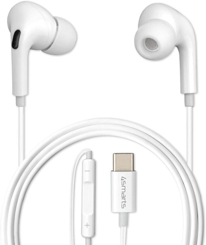 4smarts Melody Digital Basic Headset med USB-C Kabel - Hvid
