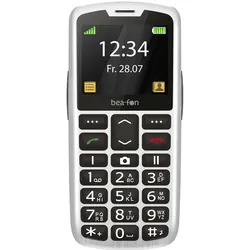 Bea-Fon SL260 ohne Netzteil silber-schwarz (2.20", 0.30 Mpx), Tastenhandy, Mehrfarbig