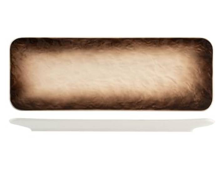 H&H Set 6 Piatti Rettangolari Eclipse 35x12 cm