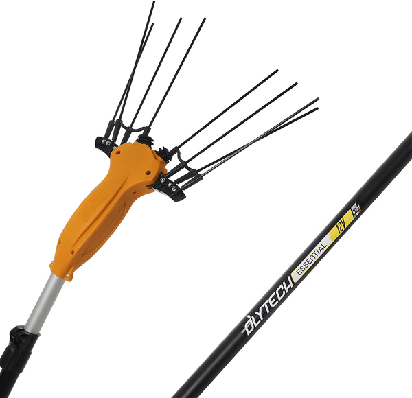 Volpi Olytech Essential 455L - Peigne vibreur électrique à batterie 210/300 - Perche télescopique