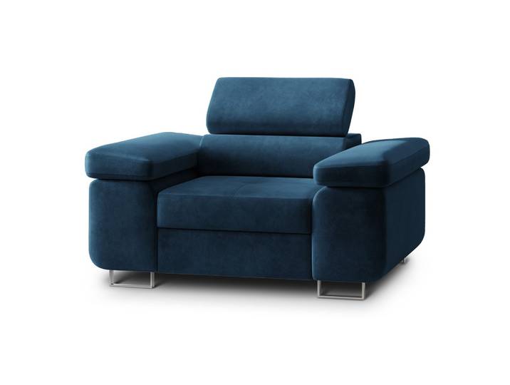 SESSEL CALVO Polstersessel Loungesessel ergonomisch, Blau