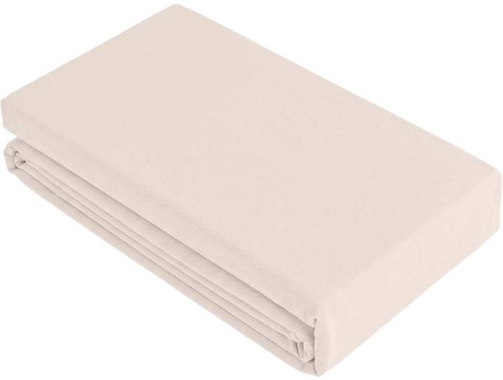 Fixleintuch PERCALE 90x200cm beige