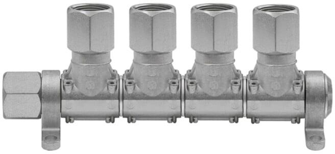 Riegler Collecteur d'air comprimé »Multi-Link«, sans raccord, unité de prélèvement 4 (VTM-4)