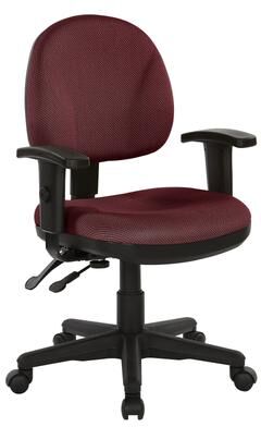 Office Star Products Sculpted Ergonomic Fabricated Office Chair