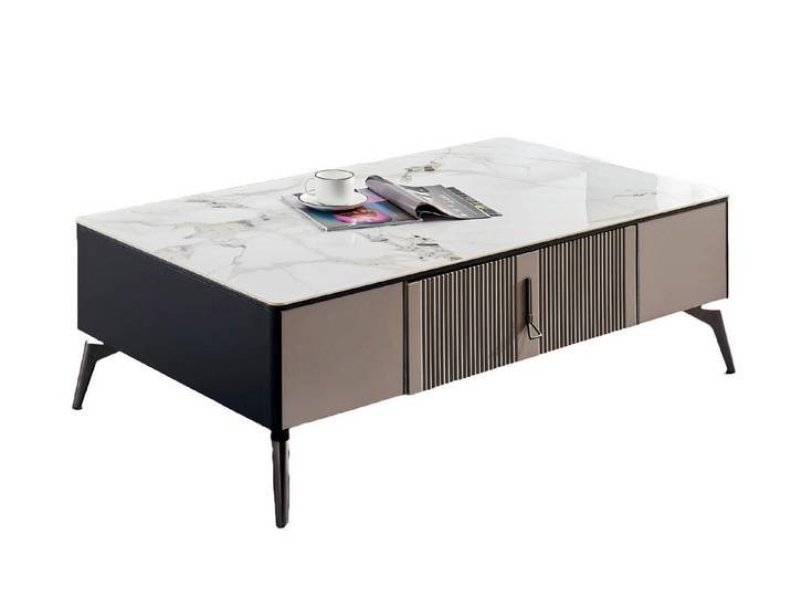 Xlmoebel Couchtisch Luxus Beistelltisch aus Holz im modernen Design (Couchtisch), Hergestellt in Europa
