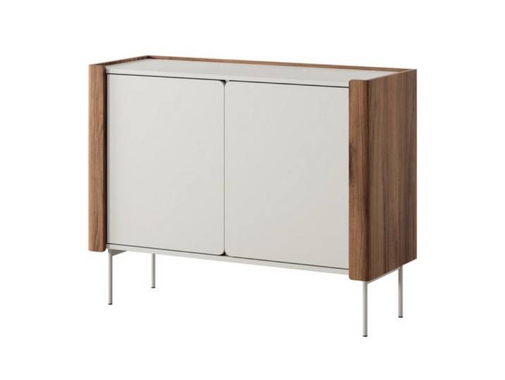 Sepro Meble Sideboard Kaschmir Wrapso K105 Nussbaum, Mehrfarbig, 105x82.5x39.5 cm, Kleinmöbel, Kommoden, Sideboards
