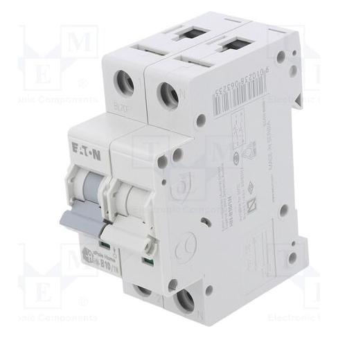 Eaton Leistungsschalter 1P+NB 10A 6kA AC xPole Home HN-B10/1N 194839 (194839)