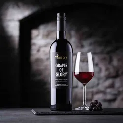 Christian Hirsch  Christian Hirsch Grapes of Glory Rot Satin Noir,Cabernet Cortis Deutschland