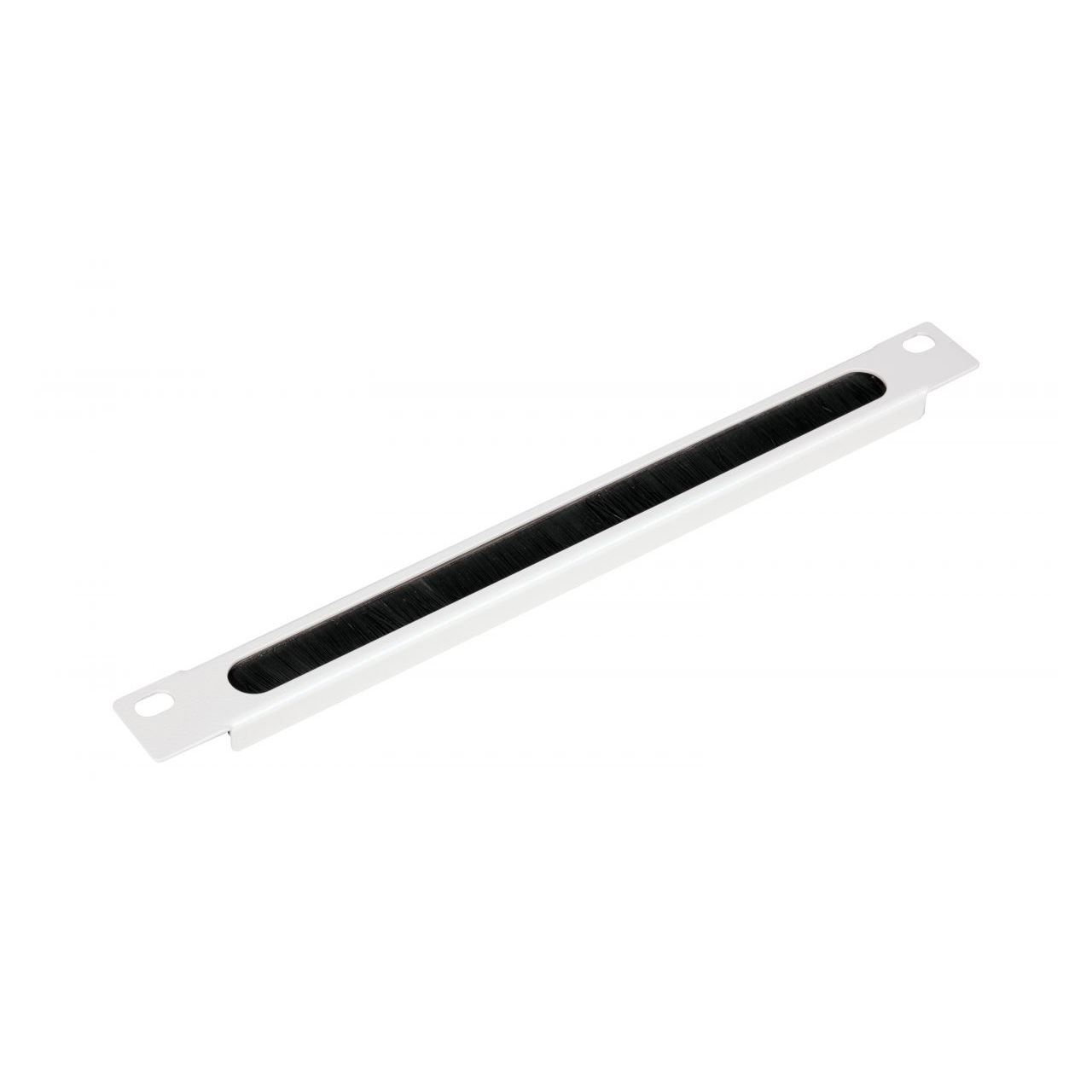 Equip 10" Kabeldurchführung mit Bürsteneinsatz, 1U grau