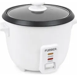 Furber Reiskocher REN 1.8 l, Weiss, Dampfgarer + Reiskocher, Weiss