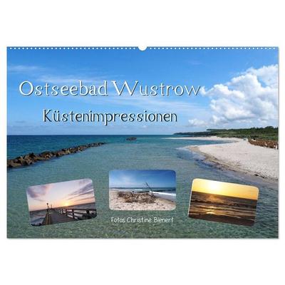 Ostseebad Wustrow Küstenimpressionen (Wandkalender 2027 DIN A2 quer), CALVENDO Monatskalender