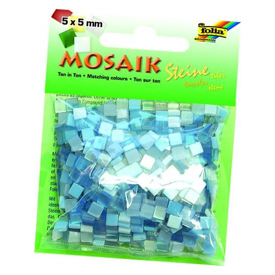 Folia Mosaiksteine TON IN TON MIX, 45g, 5x5mm (38651727)