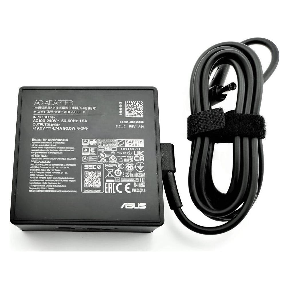 ASUS AC Adapter 90W / 19V / 4.74A / 4.5mm / 3Pin (90 W) (0A001-00059100)