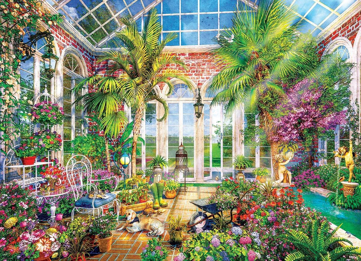 Glass Garden van Dominic Davison