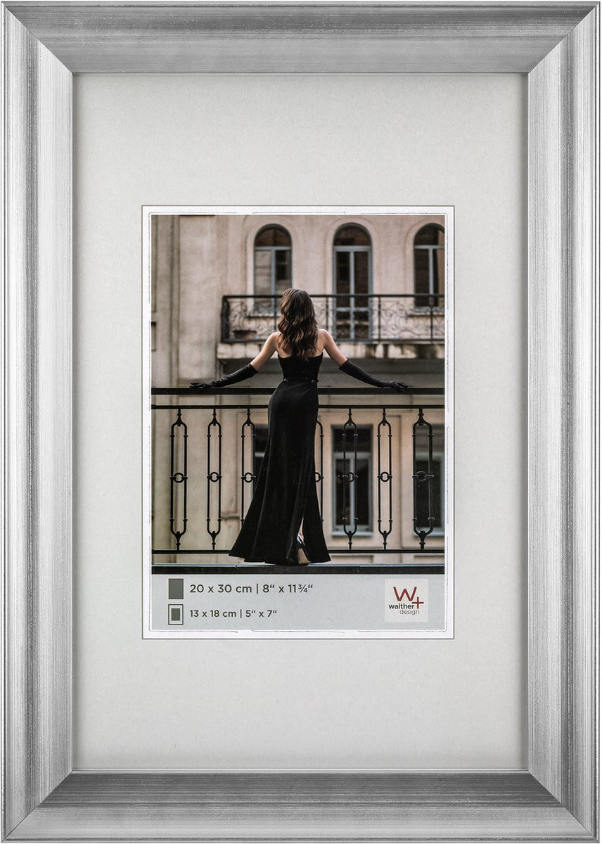 Walther Venice Fotolijst Zilver - Fotoformaat 15x20 cm
