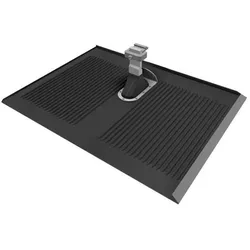 SL Rack Alpha-Platte Anthrazit RAL 7016, Serverschrank Zubehör, Grau