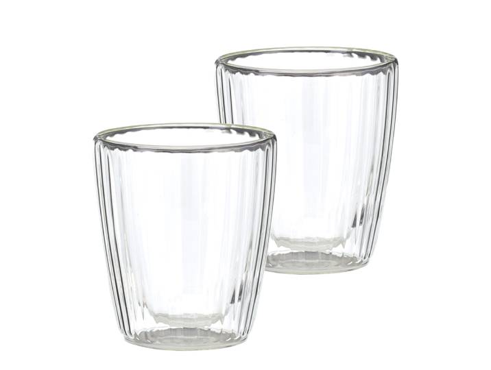 Kaffeeglas doppelwandig 2er Set 250 ml