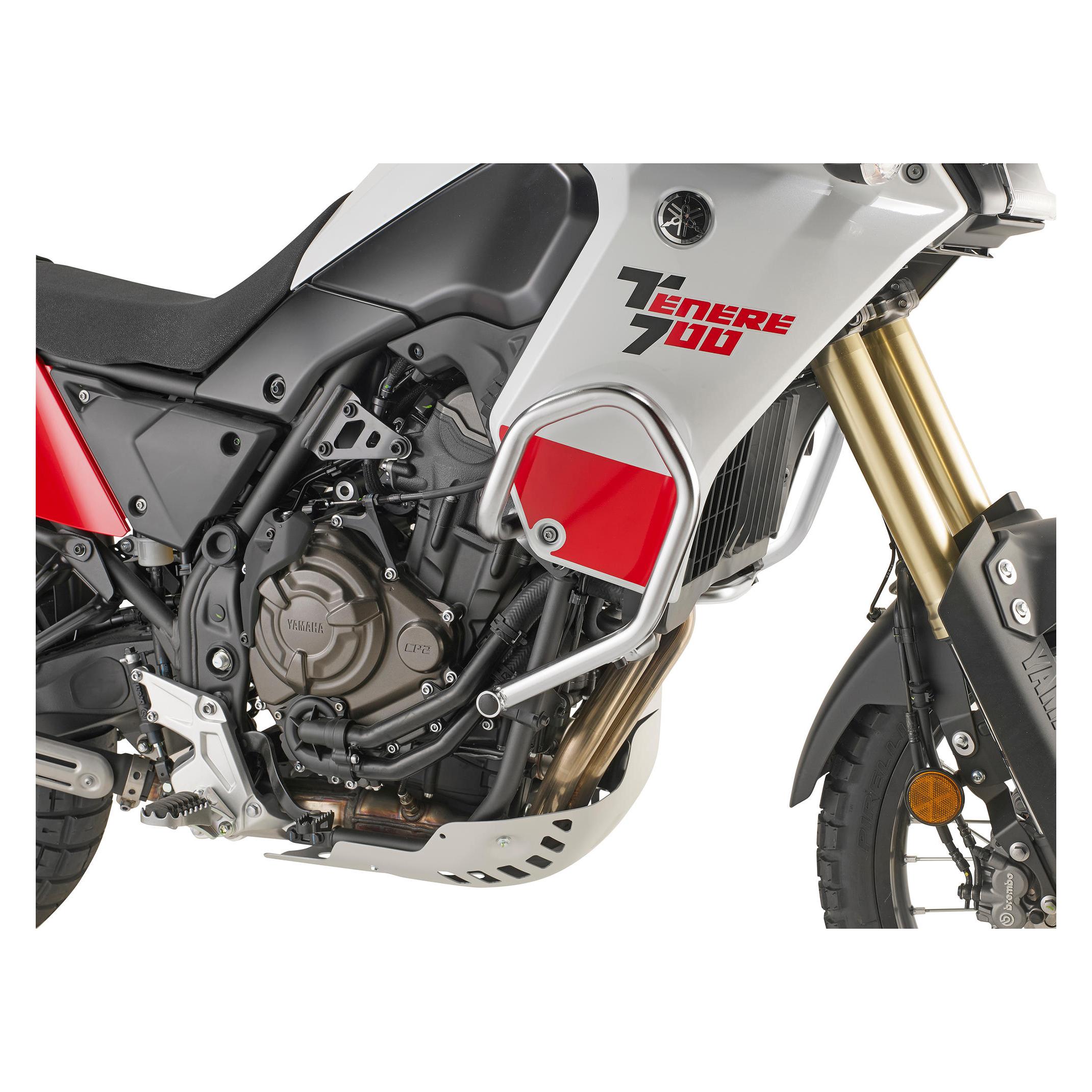 Kappa Motorschutzbügel für Yamaha Tenere 700 (Modelljahre 2019-2020), Edelstahl Euro 4 (KN2145OX)