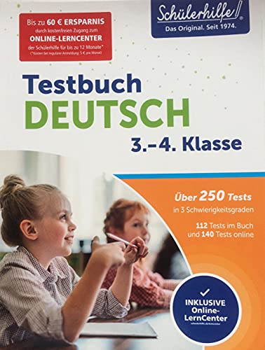 Ludwig Haag - Schülerhilfe Testbuch DEUTSCH 3.- 4. Klasse - Preis vom 18.10.2026 19:22:15 h