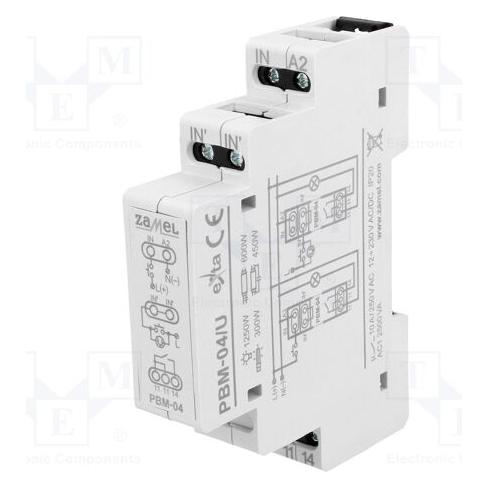 Zamel Bistabiles Spannungsrelais 12-230V AC/DC (EXT10000067) (EXT10000067)