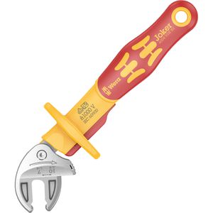 Wera Maulschlüssel 6004 Joker VDE XS, Elektro VDE, Einmaulschlüssel, 7-10mm, zöllig, selbstjustierend