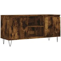 vidaXL TV-Schrank Räuchereiche 104x35x50 cm Holzwerkstoff