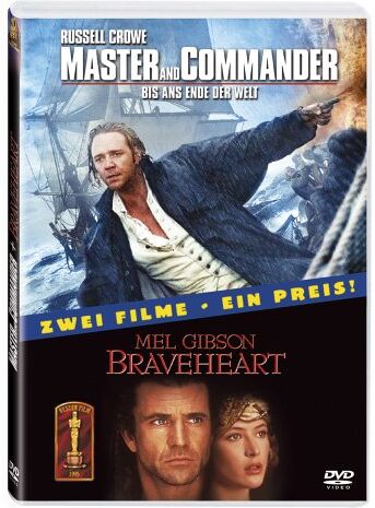Peter Weir - Master and Commander / Braveheart [2 DVDs] - Preis vom 06.10.2026 07:26:00 h