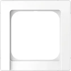 Merten Adapter für Einsätze nach DIN 49075, System Design, Lotosweiß