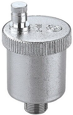 Caleffi purge rapide automatique 502041 1/2AG sans robinet d'arrêt Minical chromé