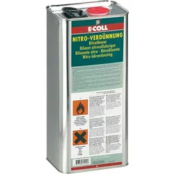 Nitro Verdünnung silikonfrei Verdünnungs-/Reinigungsmittel 6L Kanister - farblos