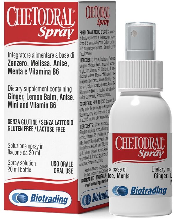 BIOTRADING Srl UNIPERSONALE CHETODRAL Spray 20ml
