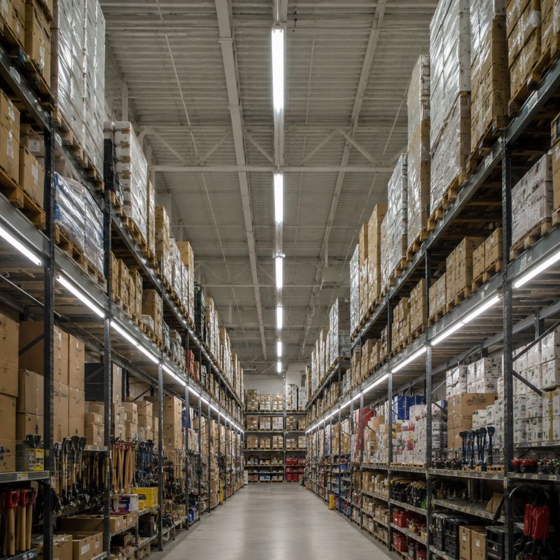 Silumen Réglette LED Étanche avec Détecteur IP65 36W 110lm/w - Blanc Neutre (4000K - 5500K)