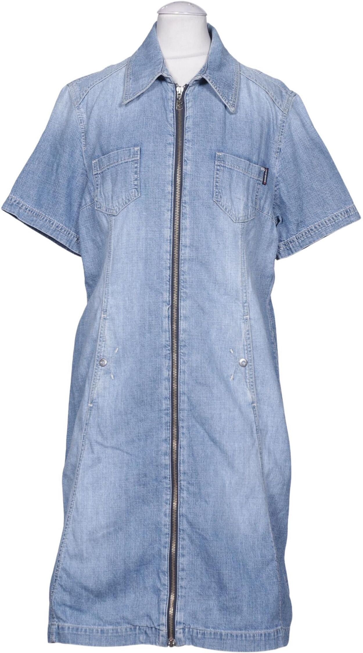 Bogner Jeans Damen Kleid, Hellblau, Gr. EU 40, Baumwolle - Second Hand