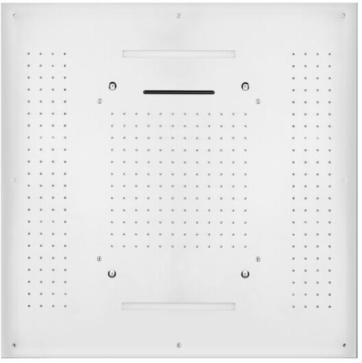 Herzbach Living Spa Farblicht-Regenbrause 11.695000.2.01 Edelstahl poliert, 950x950mm, Regen/Spray/Schwall