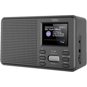 Xoro Radio DAB-142, DAB+, Bluetooth, schwarz