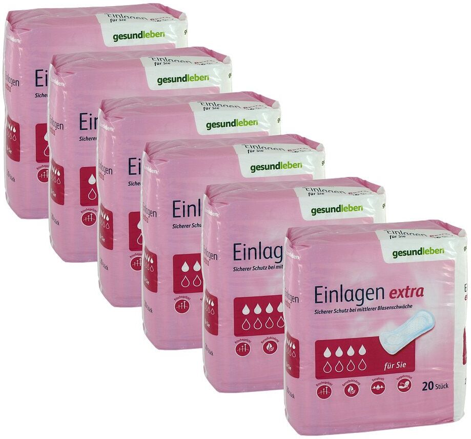 Gesund Leben Einlagen extra